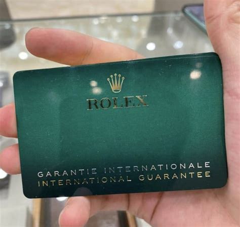 garanzia card rolex pdf|rolex international guarantee.